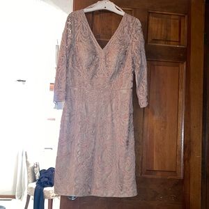 Sue Wong Lace Coctail Dress